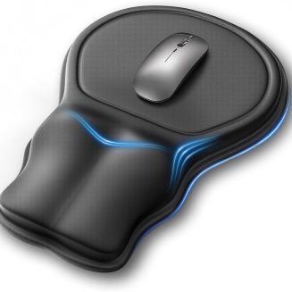 Ergonomic Mouse Pad with Wrist Rest, Extended Forearm Support