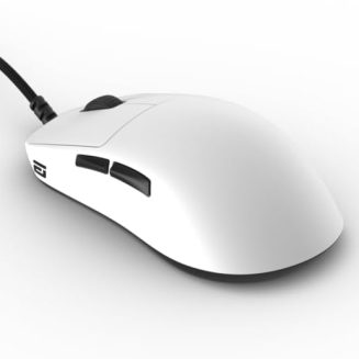 ENDGAME GEAR OP1 8k v2 White – Esports Gaming Mouse with Cable, 30K DPI Optical Sensor, 8000Hz Polling, Hot-Swappable Switches & Claw-Grip Design