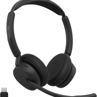 Jabra Evolve3 45 Wireless Bluetooth Headset with Mic, USB-C, MS Teams