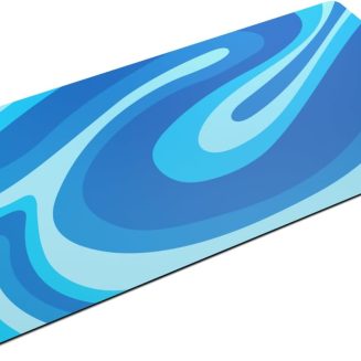 GLORIOUS Gaming Mouse Pad GMP 2 – Ocean – XXL – Spill-Proof Mouse Pad, Optimised for Gaming Sensors, Balanced Surface for Speed & Control, Anti-fray Edges – 915mm x 460mm x 3mm – 2XL Desk Mat