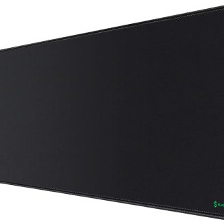 Black Shark Gaming Mouse Pad Desk Mat (31.5” x 11.8” x 0.15”) Mousepad with Superfine Fiber Surface Smooth, Non-Slip Rubber Base, Office Decor for Gamers, Office, Desk Pad Manta P2