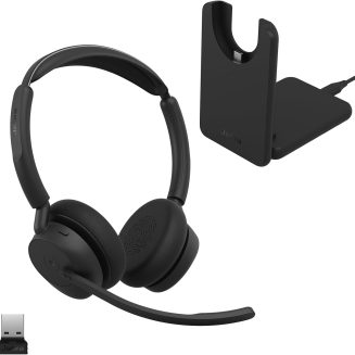 Jabra Evolve3 45 Wireless Bluetooth Headset with Mic USB-A, MS Teams