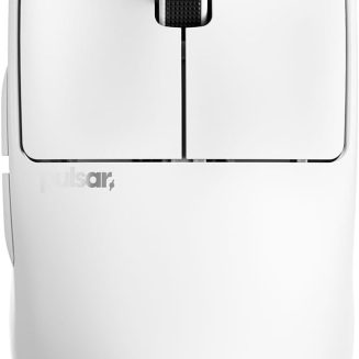Pulsar Gaming Gears X2 Crazylight Wireless Gaming Mouse, Mini, Uyuni White