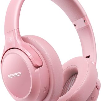 BERIBES Bluetooth Headphones Over Ear Wireless HiFi Stereo Headsets 65H 6EQ