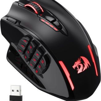 Redragon M913 Wireless RGB MMO Gaming Mouse 16000 DPI Remapping Keys
