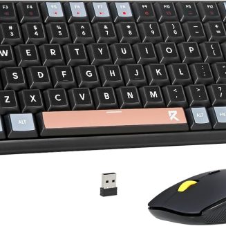 Redragon Silent 75% Compact Wireless Mechanical Keyboard and Mouse Combo