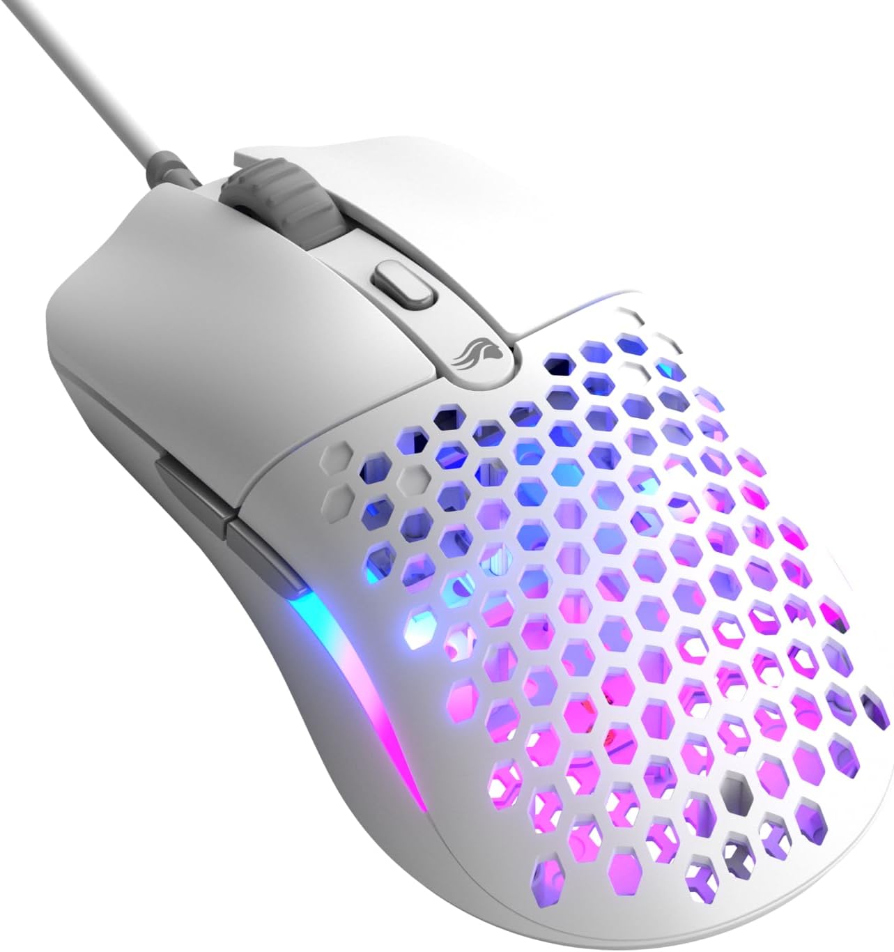GLORIOUS Model O Eternal Ultralight RGB Gaming Mouse – Wired – 55g Lightweight – Customizable RGB Lighting – 6 Programmable Buttons – Symmetrical Design – 12K DPI Optical Sensor – PC/Mac – White GLORIOUS Model O Eternal Ultralight RGB Gaming Mouse – Wired – 55g Lightweight – Customizable RGB Lighting – 6 Programmable Buttons – Symmetrical Design – 12K DPI Optical Sensor – PC/Mac – White