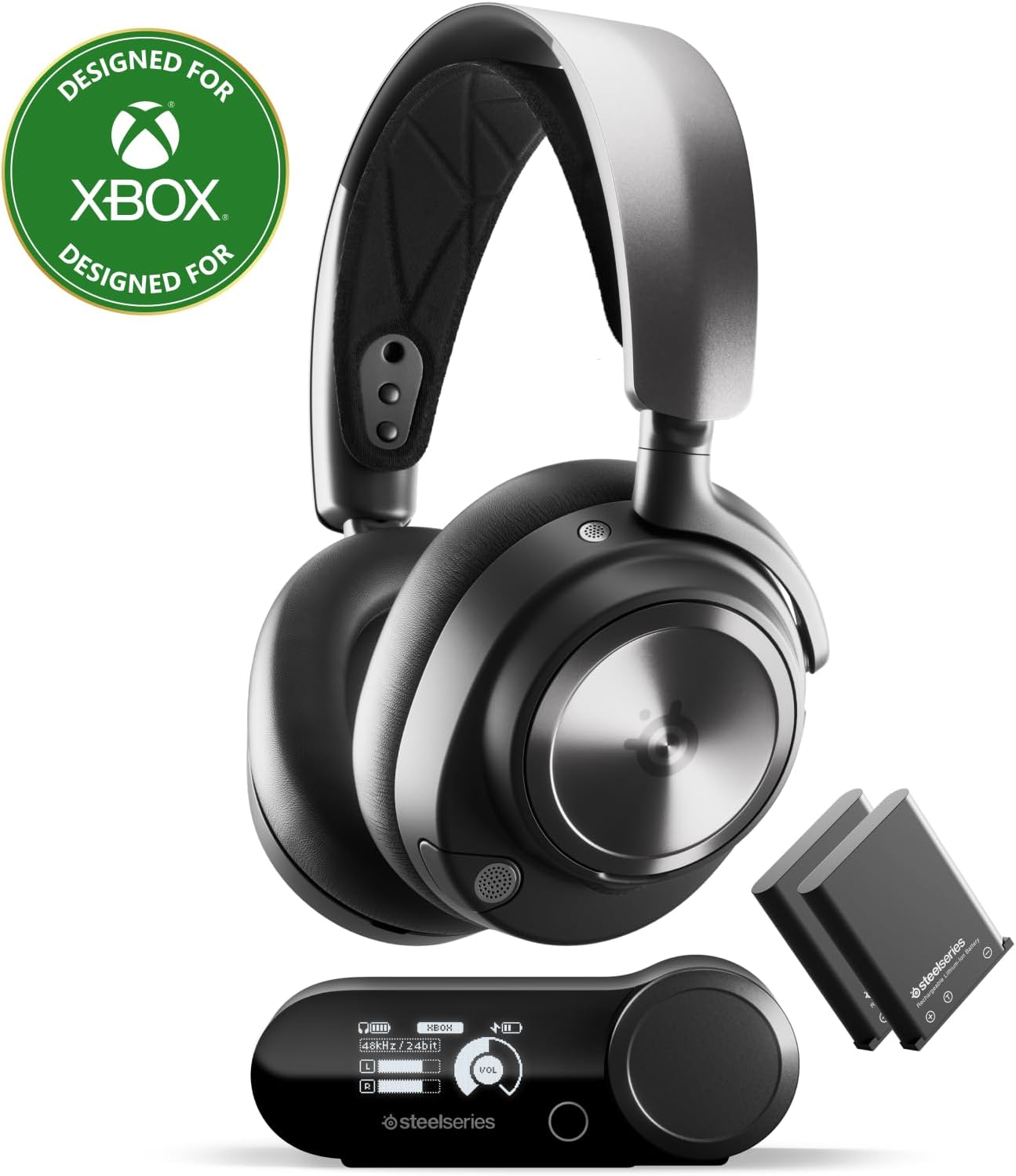 SteelSeries Arctis Nova Pro Wireless Multi-System Gaming Headset – Black SteelSeries Arctis Nova Pro Wireless Multi-System Gaming Headset – Black