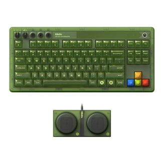 8Bitdo Retro 87 Mechanical Keyboard for Windows and Android, Xbox Edition
