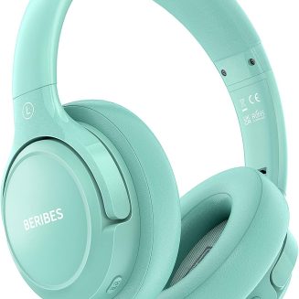 BERIBES Bluetooth Headphones Over Ear Wireless HiFi Stereo Headsets 65H 6EQ
