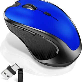 Mouse for MacBook Bluetooth Wireless Mice Laptop Mac Pro iPad with Jiggler