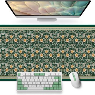 Large Desk Mat, Extended Mouse Pad for Desktop, 31.5″ x 11.8″
