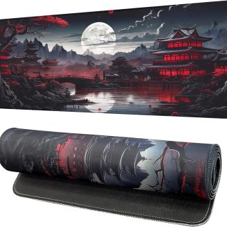 Mouse Pad Gaming Mousepad,Large Mousepads for Keyboard and Mouse with Non-Slip Rubber Base,Suitable for School,Office,Home,31.5 x 11.8 Inch