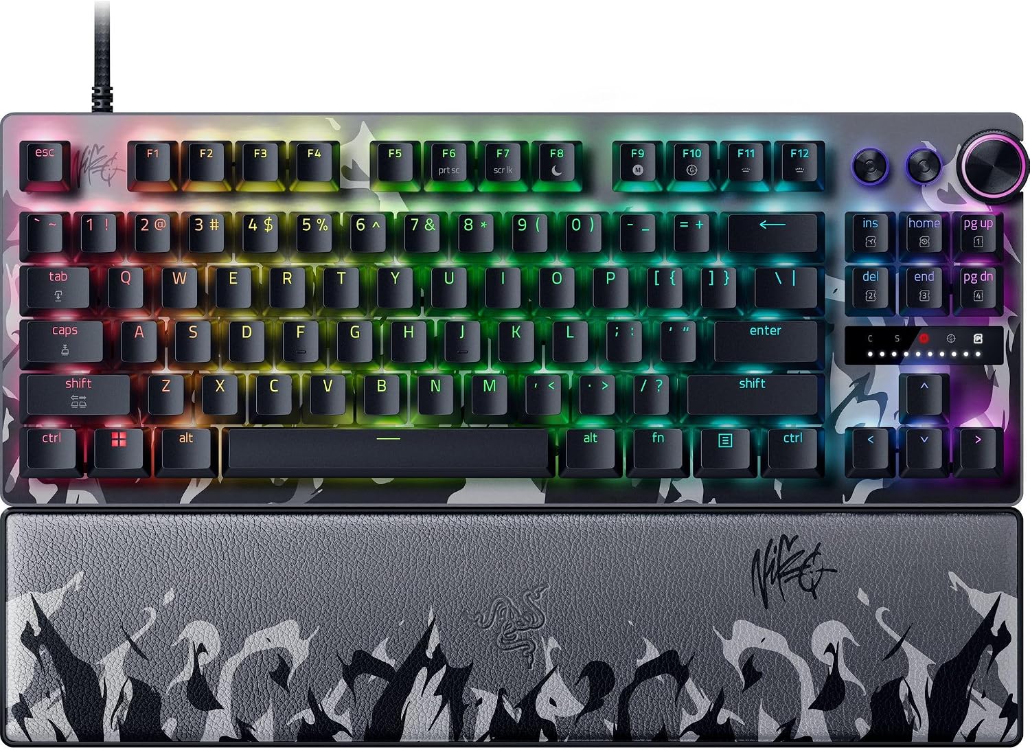 Razer Huntsman V3 Pro TKL 8KHz Esports Gaming Keyboard, Niko Edition Razer Huntsman V3 Pro TKL 8KHz Esports Gaming Keyboard, Niko Edition