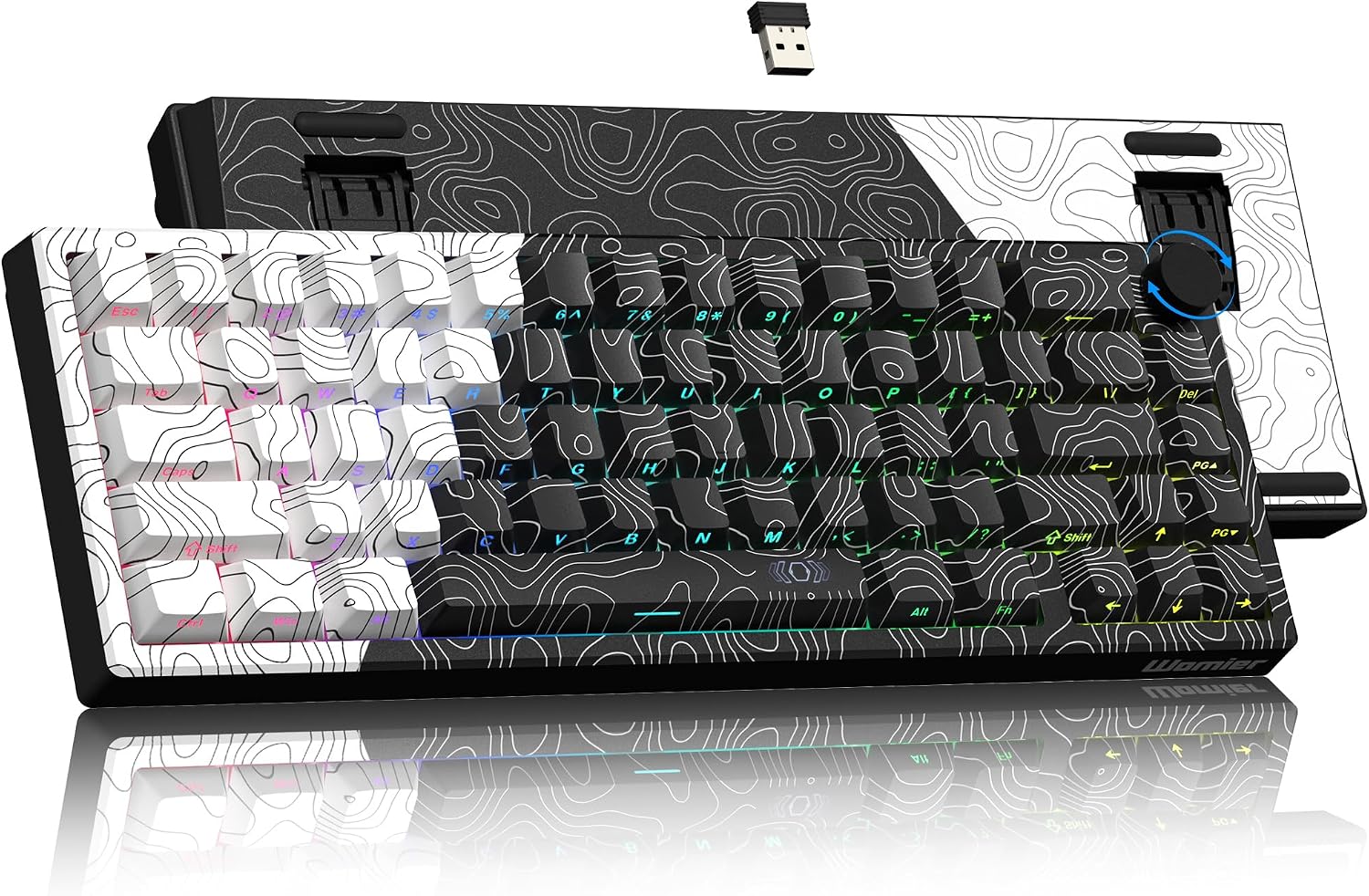 Womier Wireless Gaming Keyboard 60 Percent with QMK/VIA Womier Wireless Gaming Keyboard 60 Percent with QMK/VIA